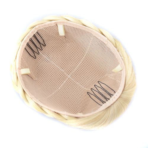 European and American foreign trade braided hair buns, ball hair buns, bridal hair buns, ladies' buns, wig wholesale