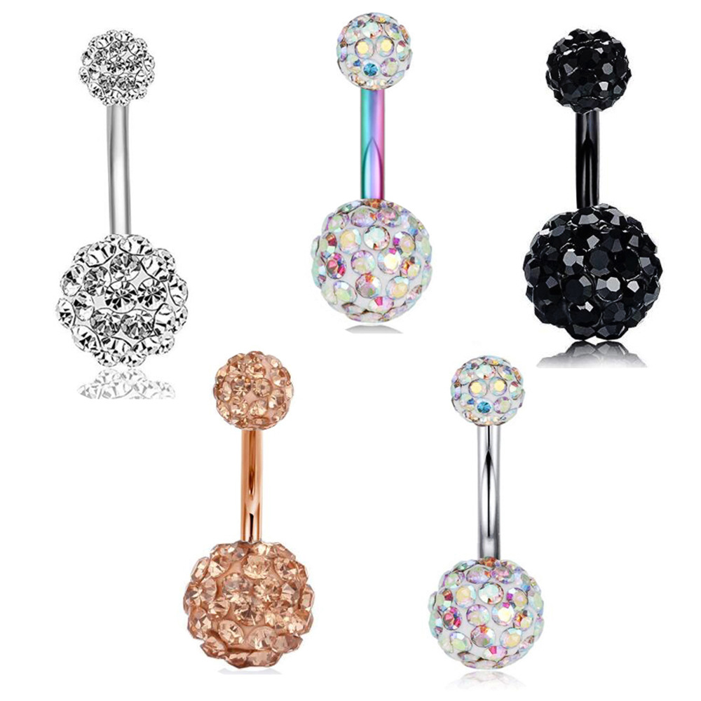 16G labret stud size and finish detail