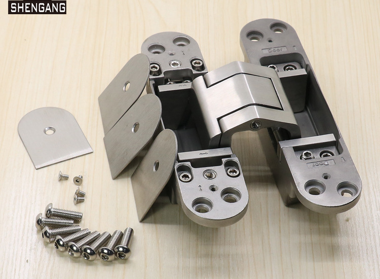  304 stainless steel three-dimensional adjustable concealed hinge-8 
