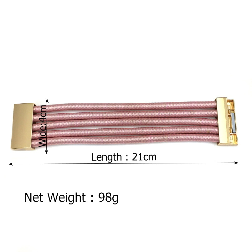 125g Weight Wide Bracelet, Bangle Classification Exaggerated Geometric Alloy Wholesale Wide Bracelet Bangle