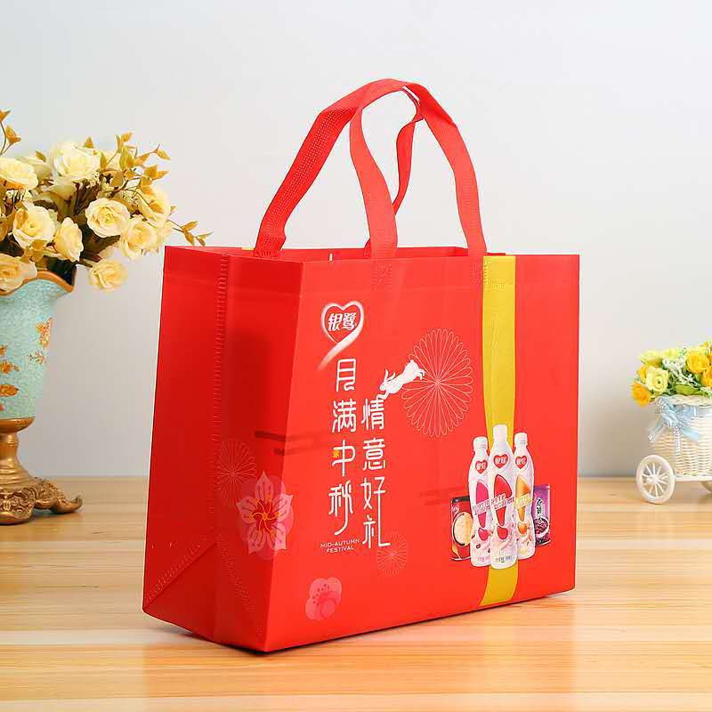 无纺布袋定制立体覆膜袋服装手提袋子现货环保广告购物袋批发定做