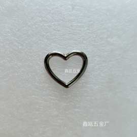 项链桃心合金五金桃心爱心项圈配件原宿风时尚配件 小号桃心