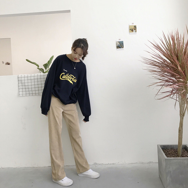 Stylish Outfit with Corduroy Pants