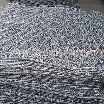 【石笼网】供应平纹编织加筋石笼网   六角边坡防护格宾网|ms