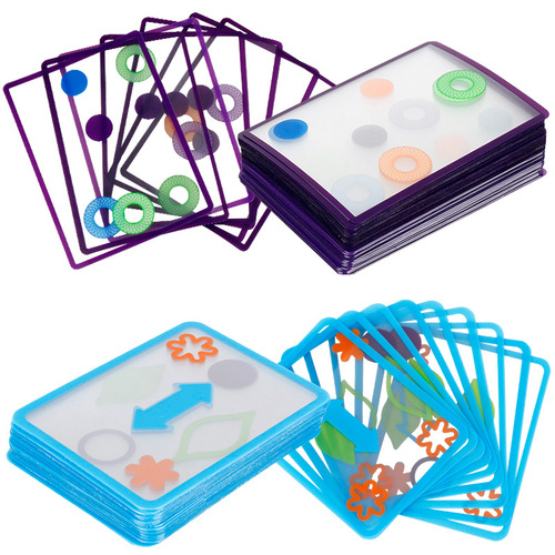 Overlapping Children's Desktop Educational Toys, Bourne Thoughts, Educational Board Games for Boys and Girls, Parent-Child Games