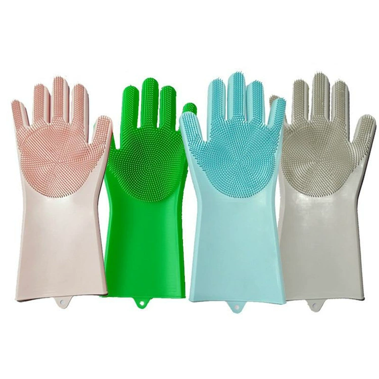 Waterproof silicone brush, gloves