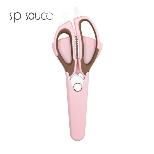 SP SAUCE new product multi-functional kitchen scissors household powerful kitchen scissors for cutting cooked vegetables