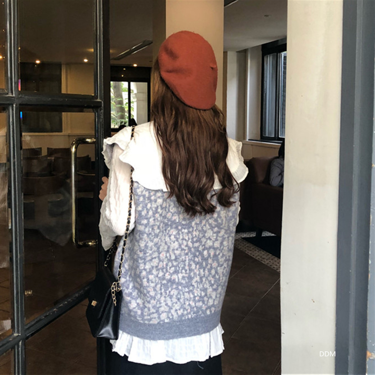 Gilet femme en Mouton cachemire - Ref 3316450 Image 30