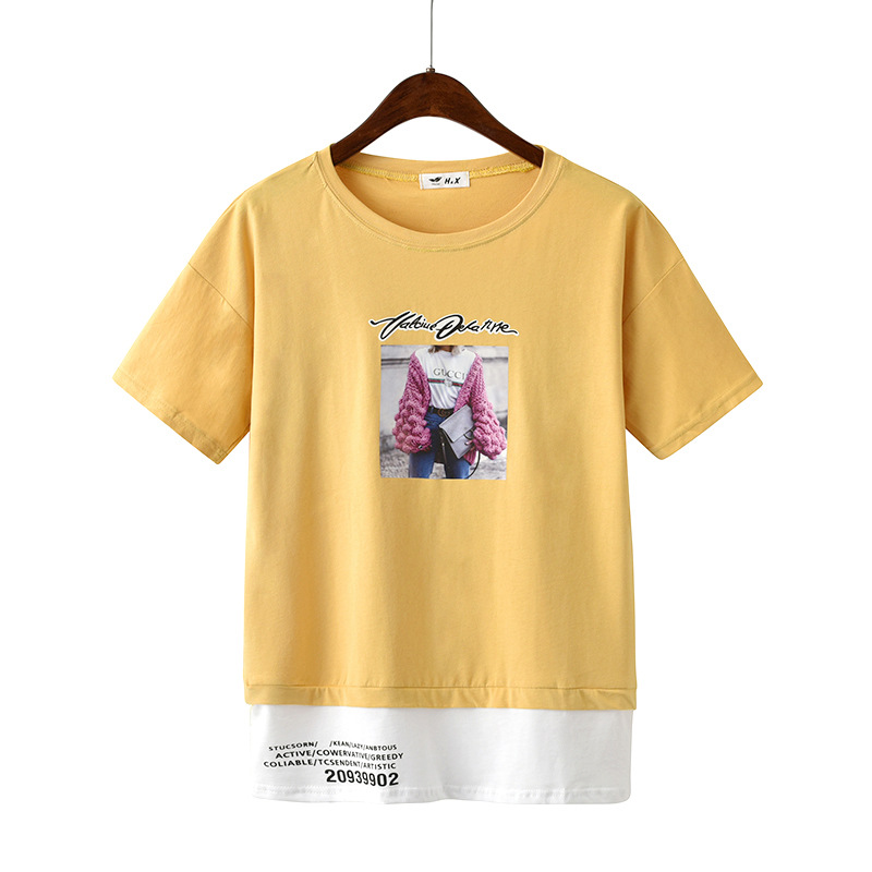T-shirt femme en coton - Ref 3433971 Image 18