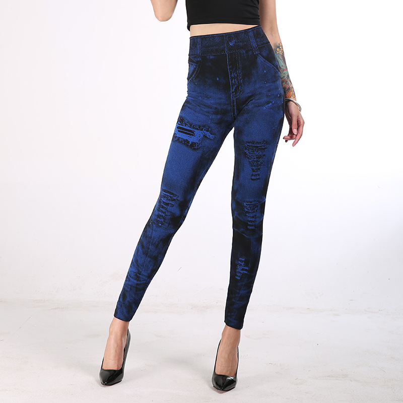 hot multi-color hip-lifting nine-point pants NSQY63656