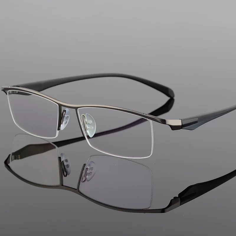 Очки в пол frames для бизнесмена мужские, крепление, TR-линзовая нога, Porsche аналогичная оптика, можно установить миопию
