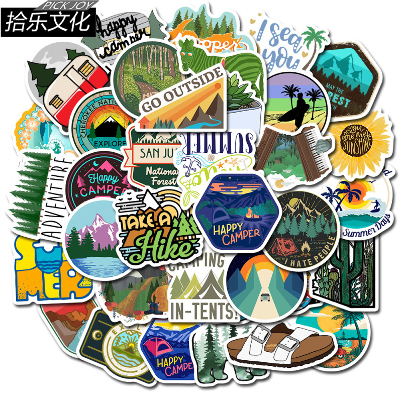 50 outdoor adventure travel stickers personalized luggage stickers Amazon popular graffiti stickers waterproof 50 outdoor adventure travel stickers personalized luggage stickers Amazon popular graffiti stickers waterproof