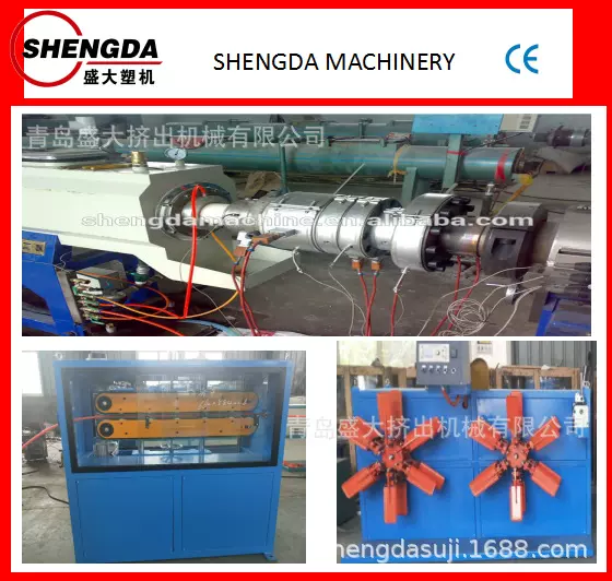 PVC管材生产线，油田集输塑料管道生产设备