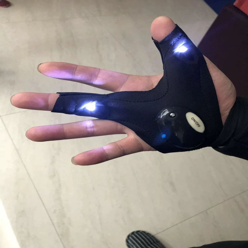 Рыболовные прожекторы Светодиодная ночная рыбалка с подсветкой рыболовные перчатки оптом Наружное освещение рыболовные принадлежности Ремонтное освещение