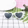 Cute trend sunglasses heart shaped, glasses heart-shaped solar-powered, suitable for import, European style