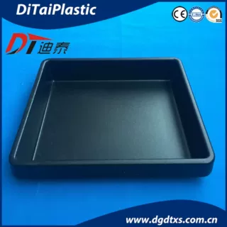 东莞吸塑厂家专业生产加工黑色托盘 ABS/PP/PC亚克力厚板吸塑