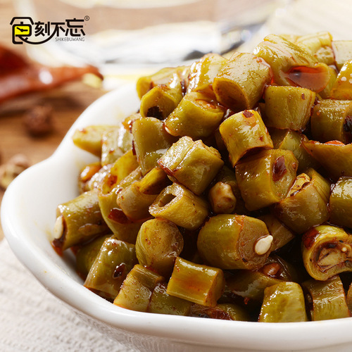 Snack Box of Green Beans, Acid-Free, Convenient Vegetarian Spicy Side Dishes, Leng Dou, Vegetarian Snacks, Wholesale