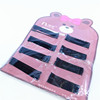 Black -with word clip grilled lacquered hair clip, small black clip, two -yuan shop source day use department store headwear hair decoration wholesale 2 yuan store