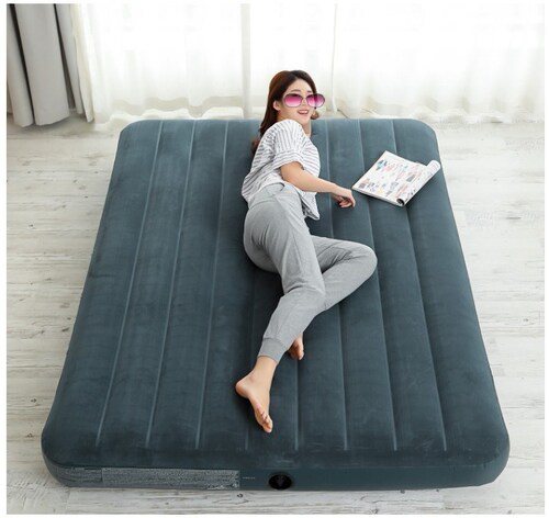 INTEX64734 air mattress double thickened air mattress home outdoor tent bed portable folding bed
