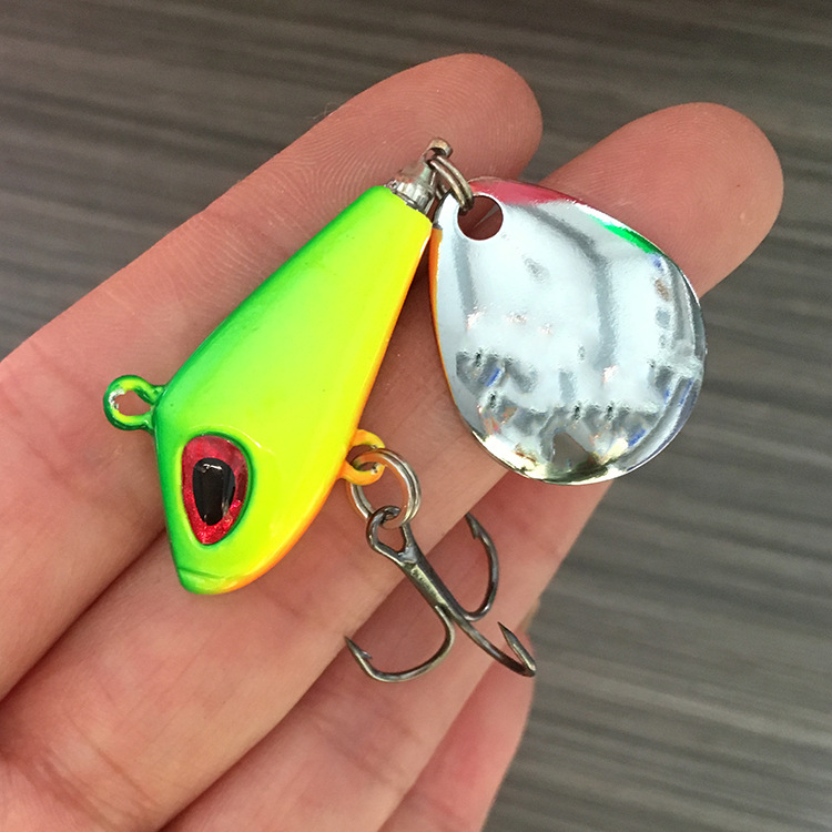 Metal Blade Baits Spinner Baits Fresh Water Bass Swimbait Tackle Gear