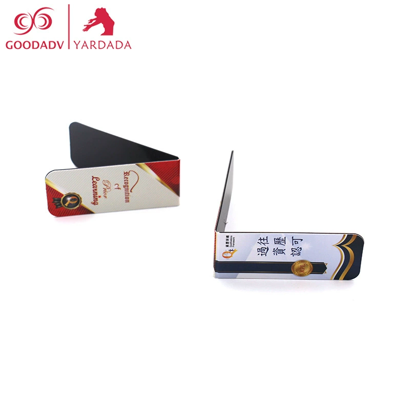 [Advertising Promotion Gifts] Экспортная складная бумажная магнитная закладка книга папки (5/набор)
