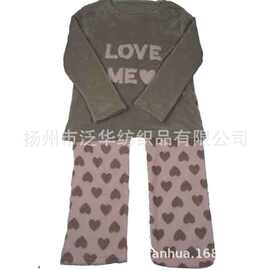 工厂定制女士珊瑚绒舒棉绒法兰绒睡衣