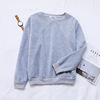 Winter hoody, solid sweatshirt, 2021 collection, plus size, Korean style