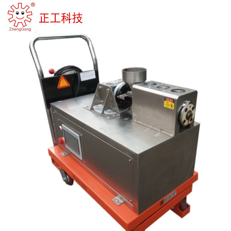 14SJ双螺杆挤出机 桌上小型实验室塑料螺杆挤出机 塑料片材挤出机
