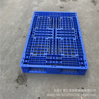 浙江台州塑料叉车卡板1200*1000*150田字形网格叉车托盘 熟料生产