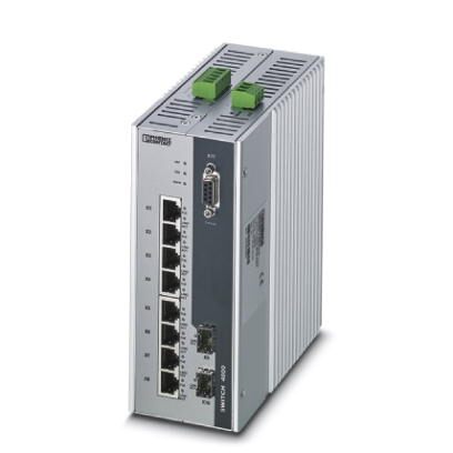 菲尼克斯交换机 - FL SWITCH 4000T-8POE-2SFP - 1026923
