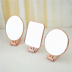 Manufacturer supply desktop double-sided folding mirror makeup mirror portable beauty makeup mirror Yiwu Beauty