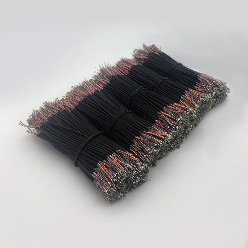 带皮PVC多芯漆包线 小外径2芯1.0绝缘耳机喇叭多股漆包圆线聚氨酯