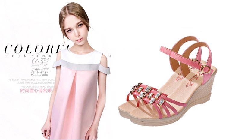 Chaussures été pour femme en Caoutchouc - Ref 3345475 Image 40