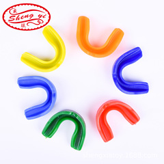 Cross-border boxing basketball fitness sanda silicone mouthguard outdoor boxing sports mouthguard wholesale