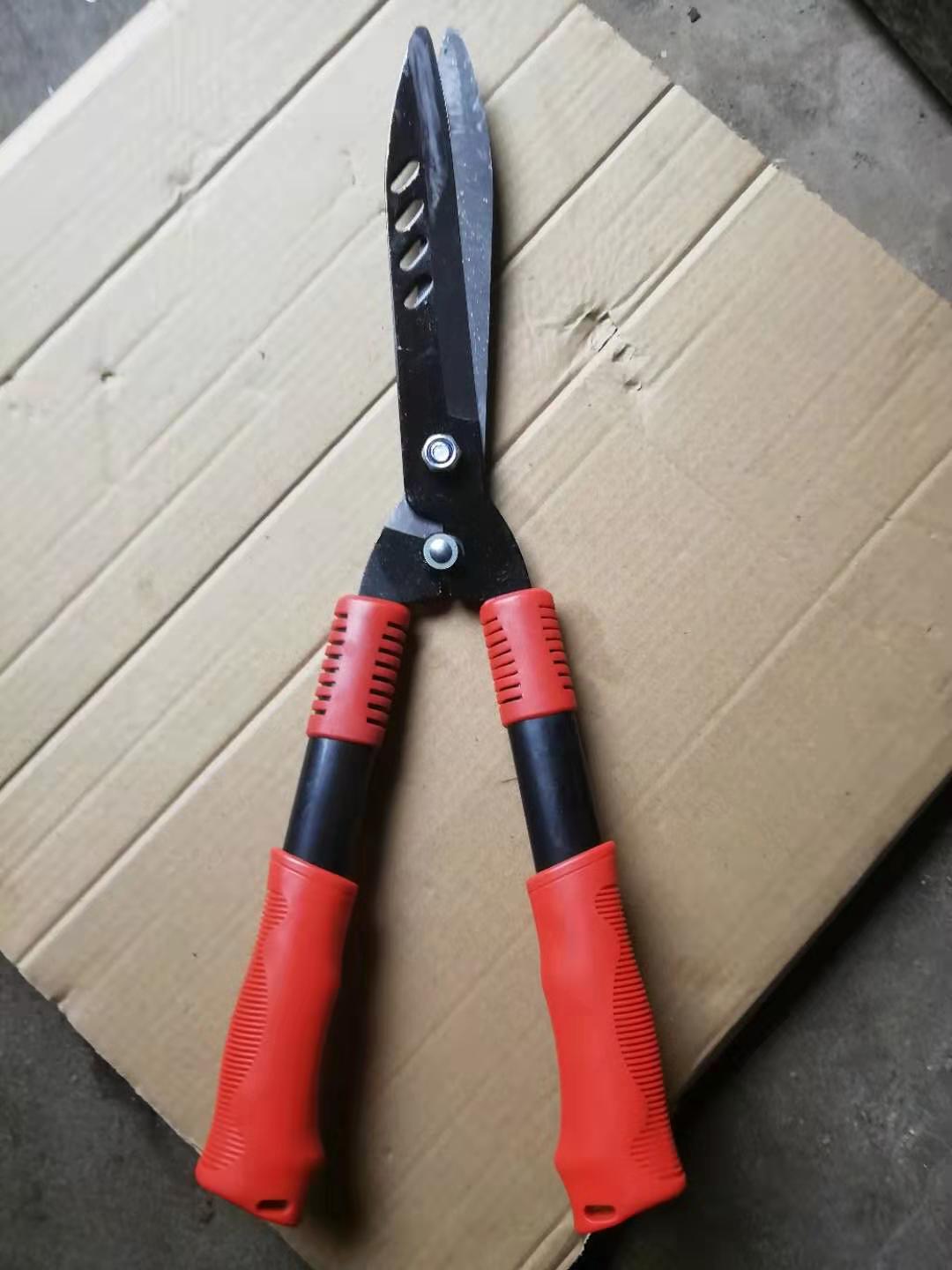 厂家大量供应塑柄钢管喷塑园林剪，木柄园林剪