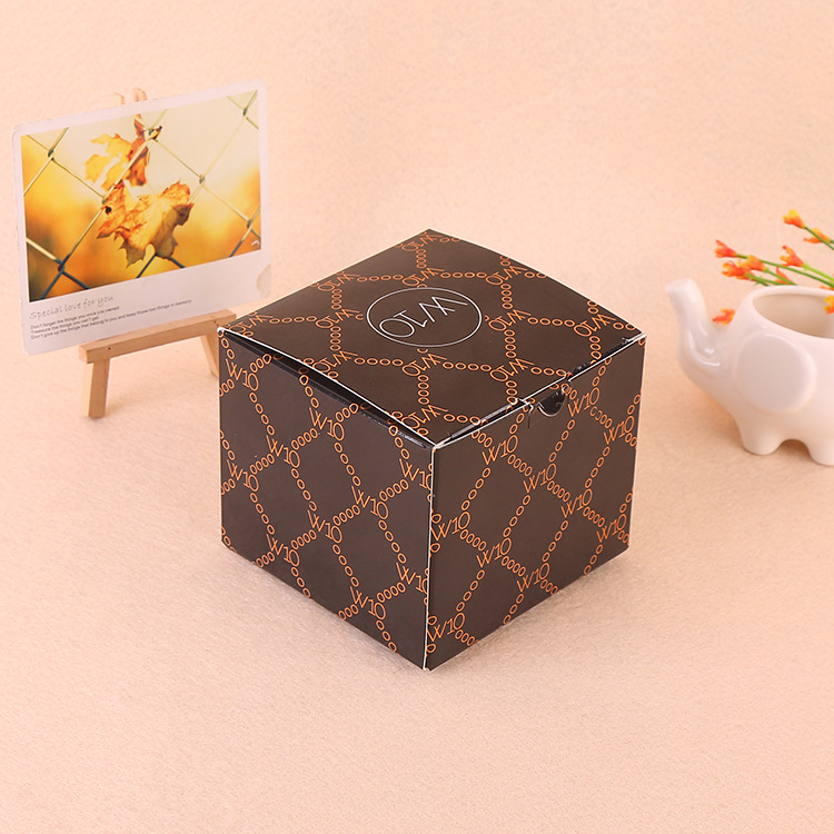 白卡纸盒定做彩印折叠盒方形饰品收纳包装盒广告通用纸盒厂家定制