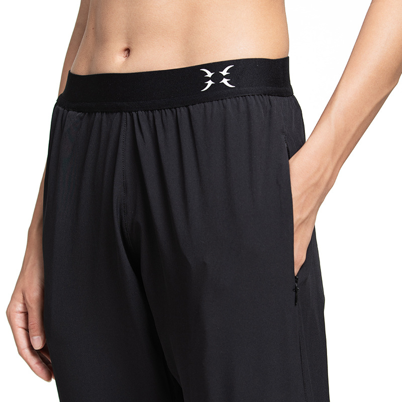 2020新款速干裤女 户外快干运弹力透气瑜伽健身动长裤九分裤跨境