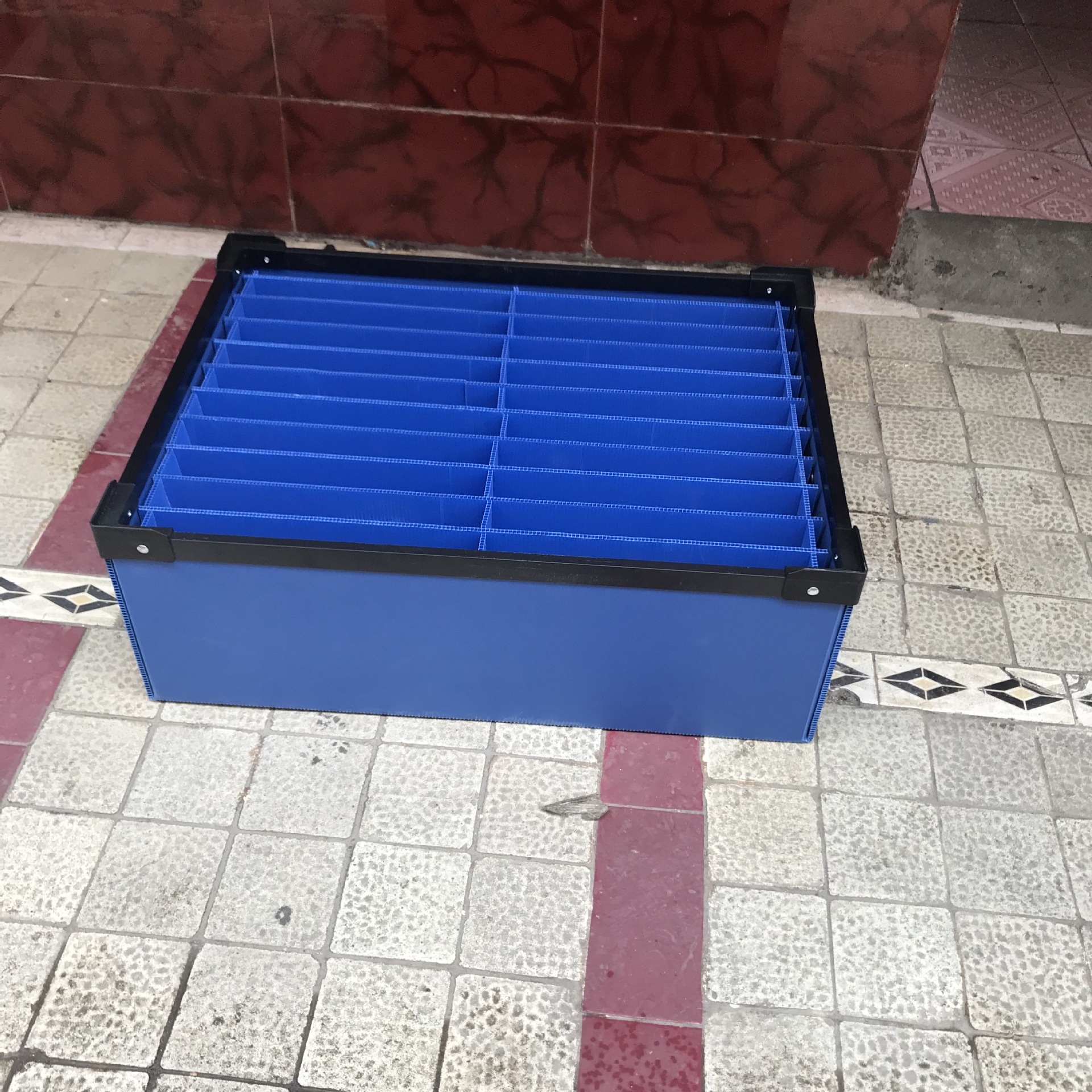 定制PP塑料中空板箱 深圳塑胶万通板周转箱  静电瓦楞板箱防潮箱