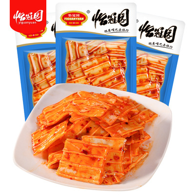 [direct deal]Yi Guan Park 42g Tripe Spicy and spicy snacks snack Spicy strips leisure time snacks Childhood