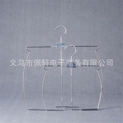 Iron art Swimming Trouser stand rotate hook silvery Metal swimming trunks Sandy beach Trouser stand Boxer Child support three-dimensional swimming trunks
