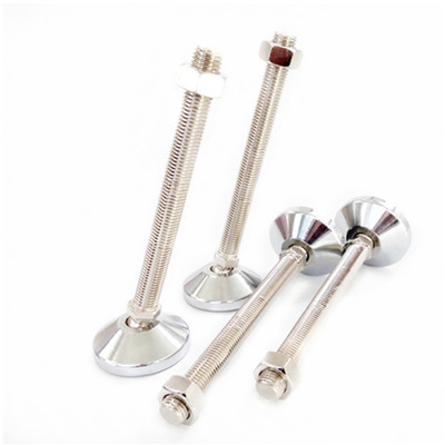 重型万向脚杯 m16m20m24万向调节脚 碳钢实心铁脚杯|ms