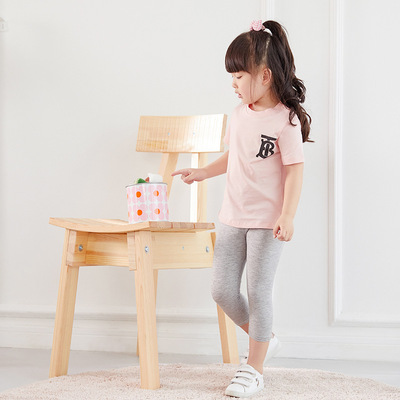 2020韩版夏款童裤批发七分裤 女童打底裤莫代尔童裤儿童打底裤|ru