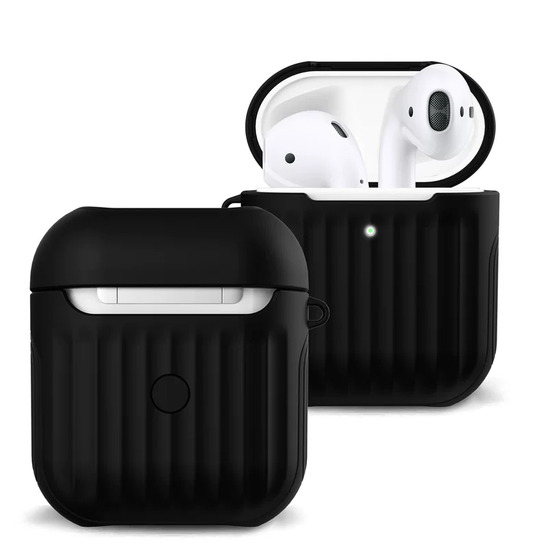 Подходит для нового чехла Apple AirPods2 для багажа TPU+PC двойной защиты от падений противоударный кожух