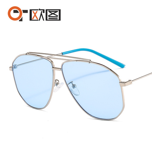 New GG metal sunglasses 9835 versatile sunglasses for men and women, fashionable face shaping, cross-border hot selling wholesale