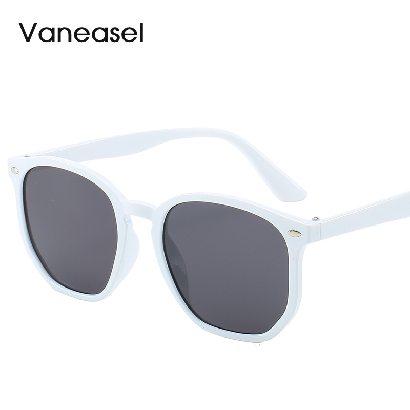 Gafas de Sol de Marco retro de moda transfronteriza gafas de sol de satén poligonal de hombres y mujeres