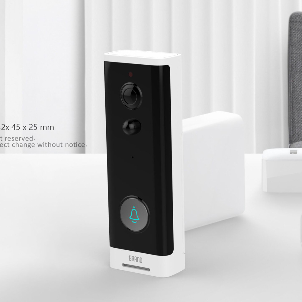 Graffiti intelligence wifi doorbell 1080P network wireless Intercom mobile phone Long-range Wireless doorbell