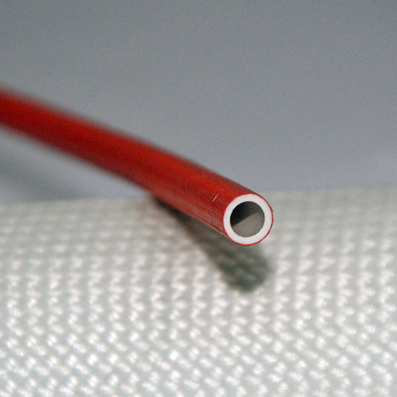 佛山南海红色环保高温耐腐蚀绝缘套管 铁氟龙套管聚四氟乙烯套管