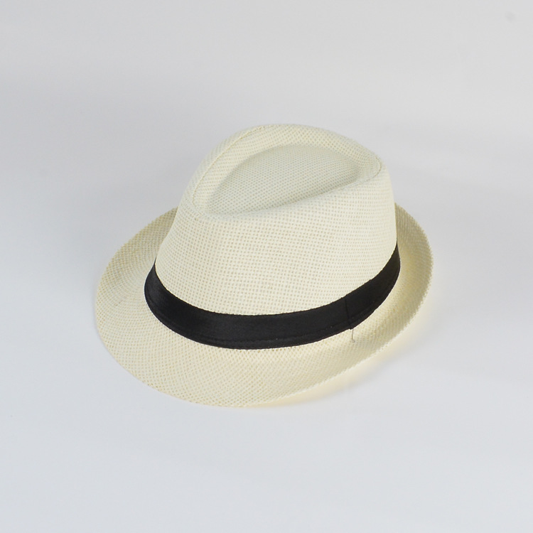 Men's Elegant Solid Color Crimping Fedora Hat display picture 3