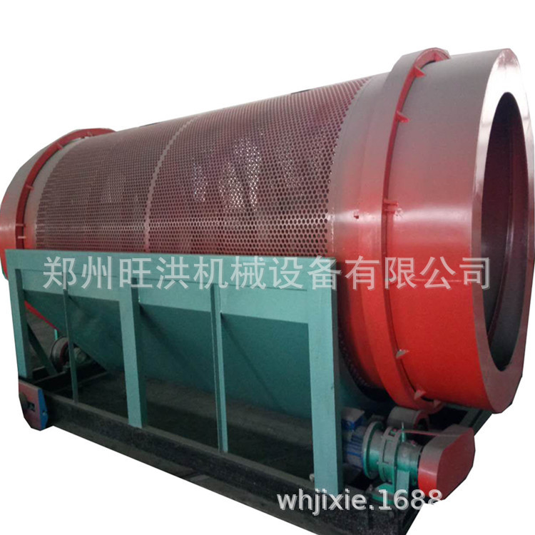 移动滚筒筛沙机 砂石泥浆分离机 东兴封闭式煤炭筛选机双层筛选机