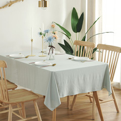 樂軒秀北歐簡約純色ins純棉桌布批發 長方形幼兒園派對台布 蓋巾